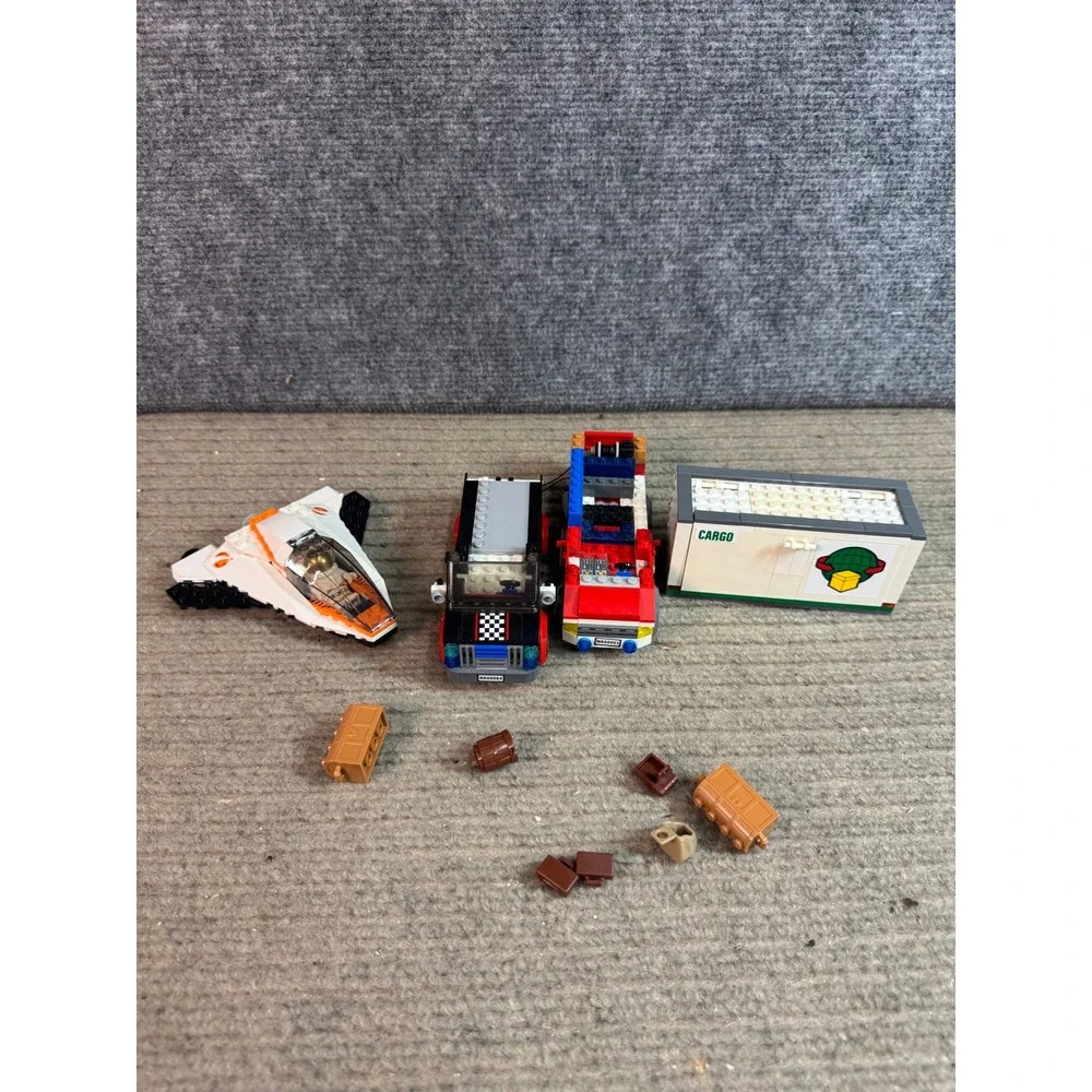Lego City Space Shuttle Octan Truck Cargo Lot with Minifigure and Accessories